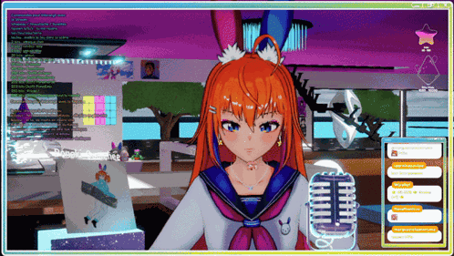Vtuber 3d GIF