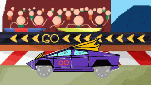 Wacky Cybertruck GIF