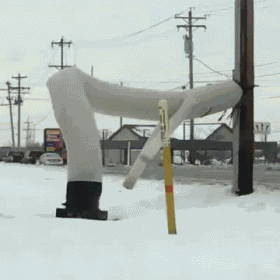 Wacky Inflatable Twerk Machine GIF