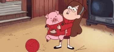 Waddles Pig GIF