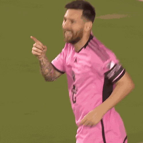 Wagging Finger Leo Messi GIF