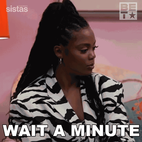 Wait A Minute Sabrina Hollins GIF