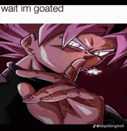 Waitimgoated Gokublack Meme