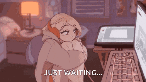 Waiting Bored GIF
