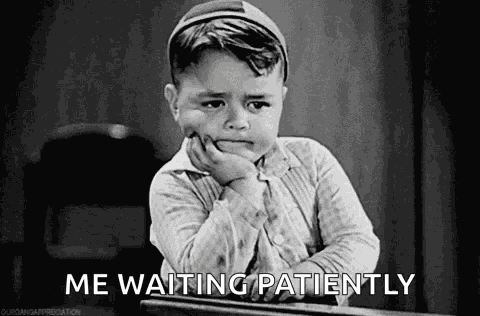 Waiting Little Rascals GIF