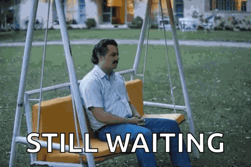 Waiting Waiting Patiently GIF