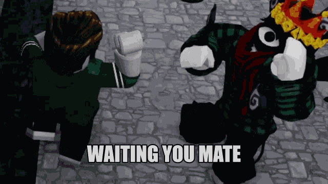 Waiting You Mate GIF