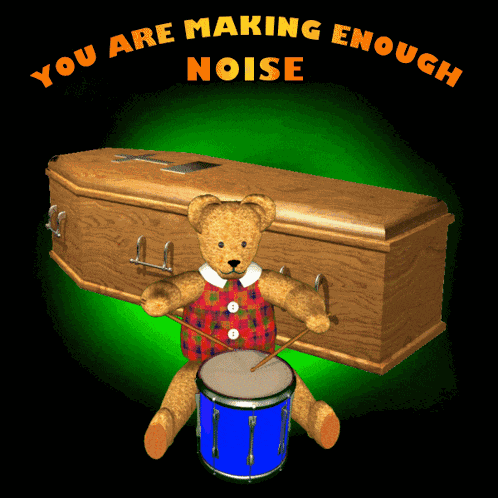 Wake The Dead Making Enough Noise GIF