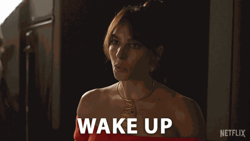 Wake Up Isa GIF