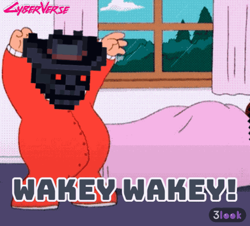 Wakey Wakey Goodmorning GIF