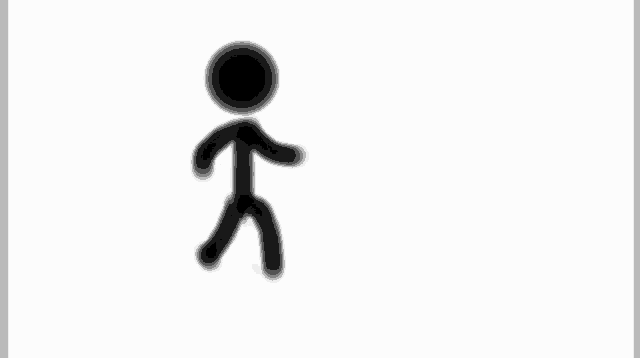Walk Stickman GIF