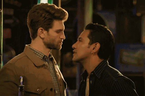 Walker Kissing GIF
