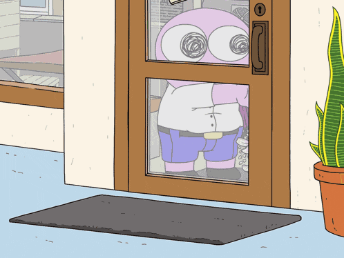 Walking In With Flowers Pim GIF