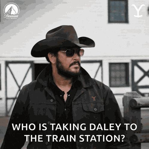 Walking Rip Wheeler GIF