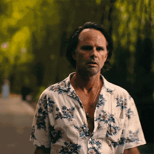 Walton Goggins The White Lotus GIF