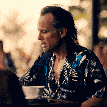 Walton Goggins The White Lotus GIF