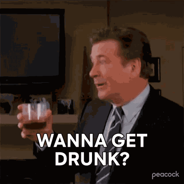 Wanna Get Drunk Jack Donaghy GIF