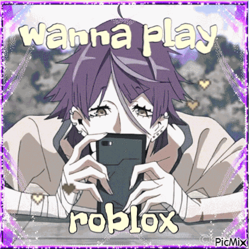 Wanna Play Roblox Kiznaiver GIF