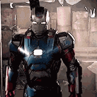 War Machine Colonel Rhodes GIF