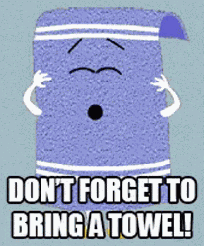 Washcloth Dont Forget GIF