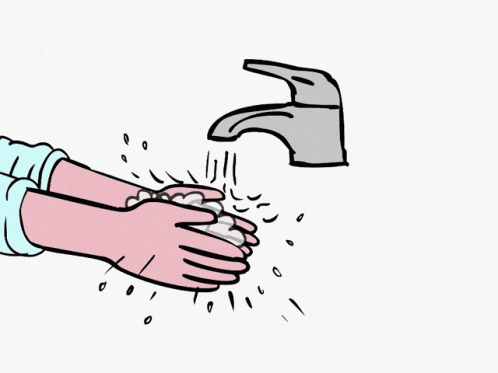 Washing Hand Animated Wash Hands GIF