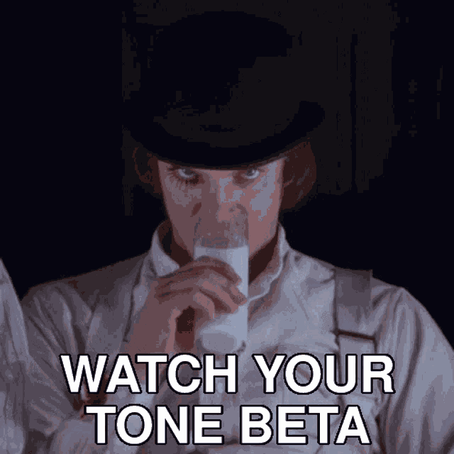 Watch Your Tone Watch Your Mouth GIF