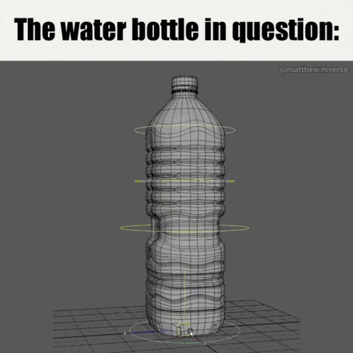 Water Bottle Twerk GIF