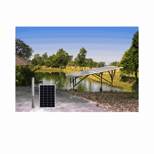 Water Pump 120m Head Solar GIF