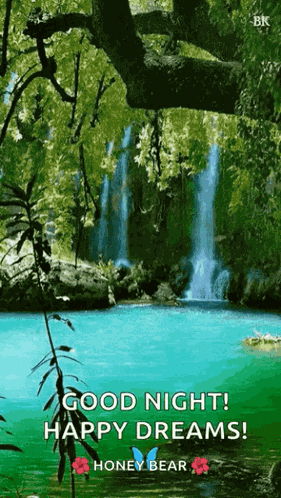 Waterfall Lake GIF
