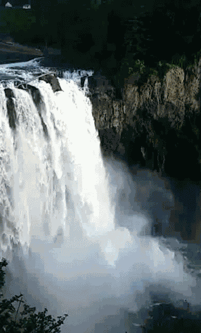 Waterfall Nature GIF