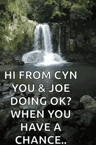 Waterfall Nature GIF