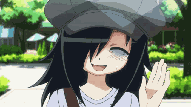 Wave Tomoko GIF