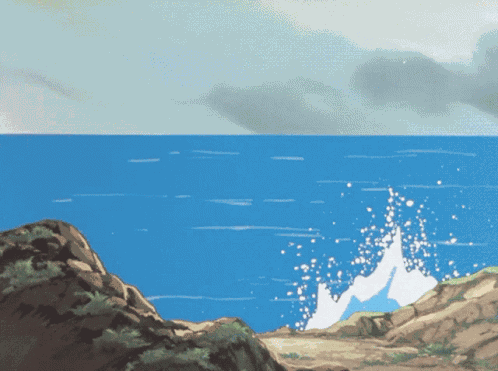 Waves Beach GIF
