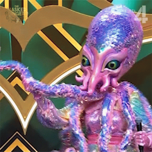 Waving The Masked Singer GIF