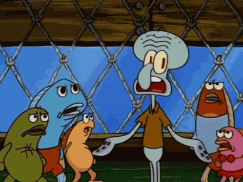 Way To Go Squidward Nass GIF