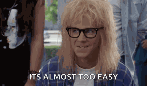 Waynes World Garth Algar GIF