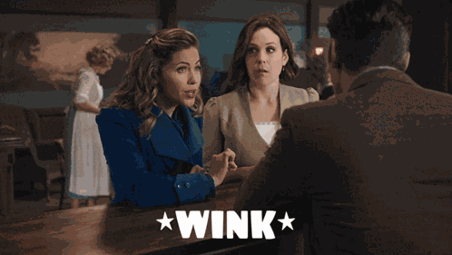 Wcth Hearties Rosemary Coulter Season12 Exaggerated Wink Shenanigans GIF