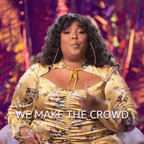 We Make The Crowd Go Crazy Lizzo GIF