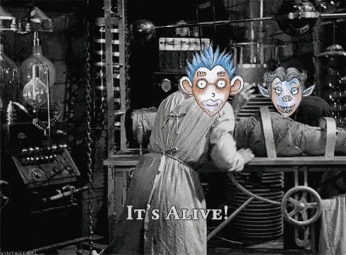 Wearedorkis Monster GIF