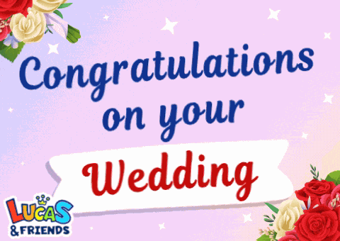 Wedding Congratulations Congrats GIF