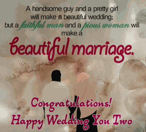 Wedding Marriage Wishes GIF