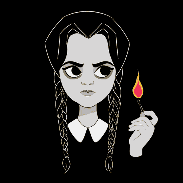 Wednesday Addams GIF