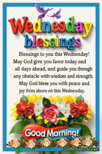 Wednesday Wednesday Blessings GIF