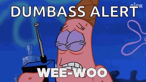 Wee Woo Patrick Star GIF