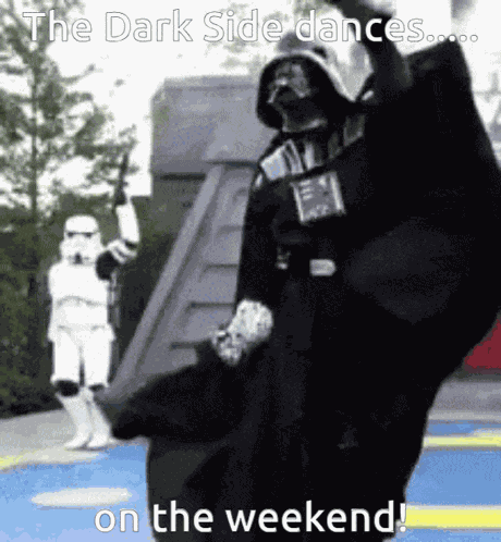 Weekend Dark Side Dance GIF