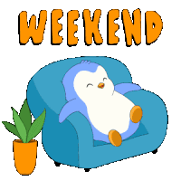 Weekend Happy Weekend Sticker