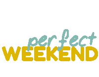 Weekend Perfect Day Sticker