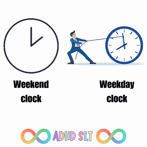 Weekends Mondays GIF