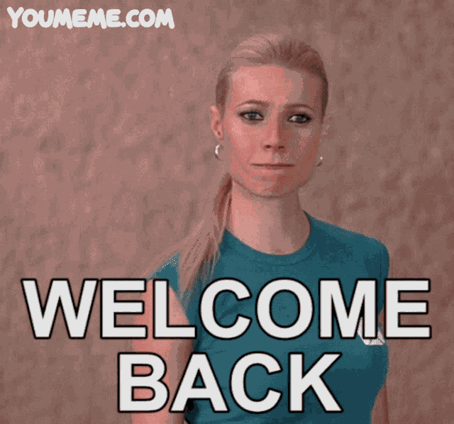 Welcome Back Crypto GIF