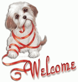 Welcome Dog GIF